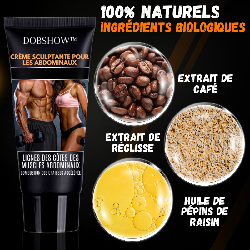 Dobshow™ Crème Sculptante pour Abdos