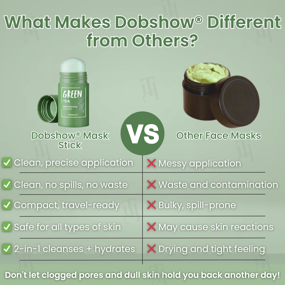 💥Final Sale🍵 - Dobshow® Green Tea Deep Cleansing Mask Stick