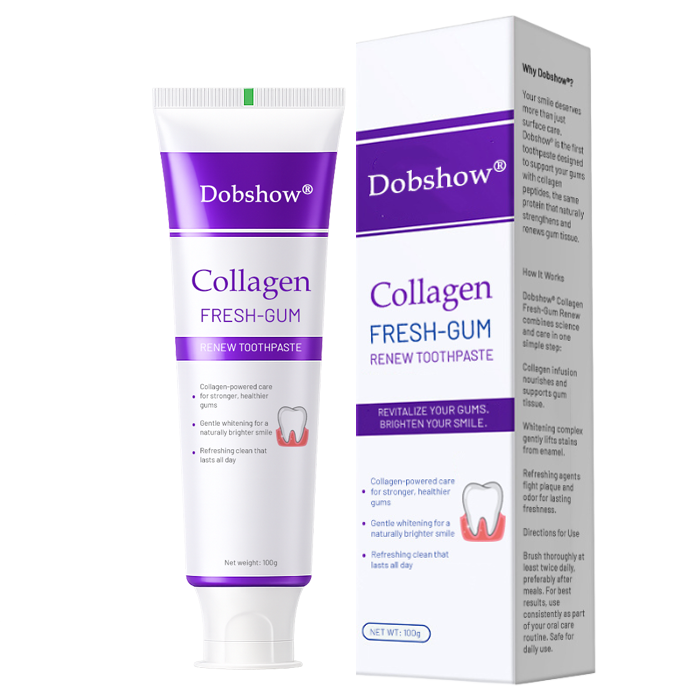 Dobshow® Collagen Fresh-Gum Renew Toothpaste