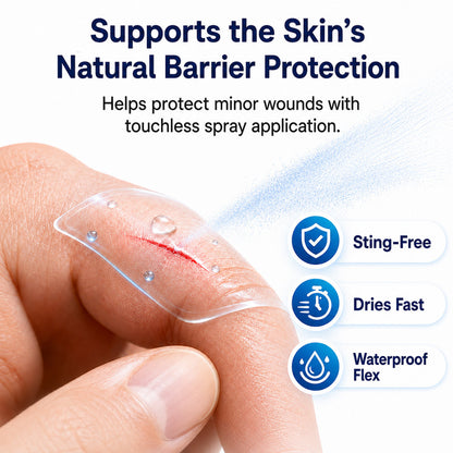 👨‍⚕️🩹Healrize® Advanced Barrier Spray | Fast-Drying Liquid Bandage for Wound Care