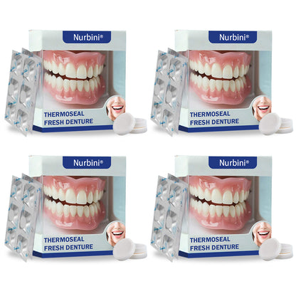 Nurbini® ThermoSeal Fresh Denture - ✅ Clinically proven to completely solve denture slippage and discomfort!