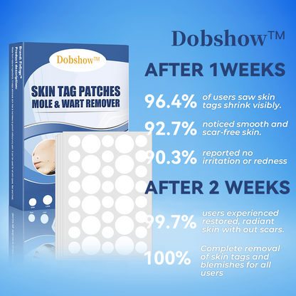 Dobshow™ Moles & Warts Removing Skin Tag Patch >>✅ 60%OFF
