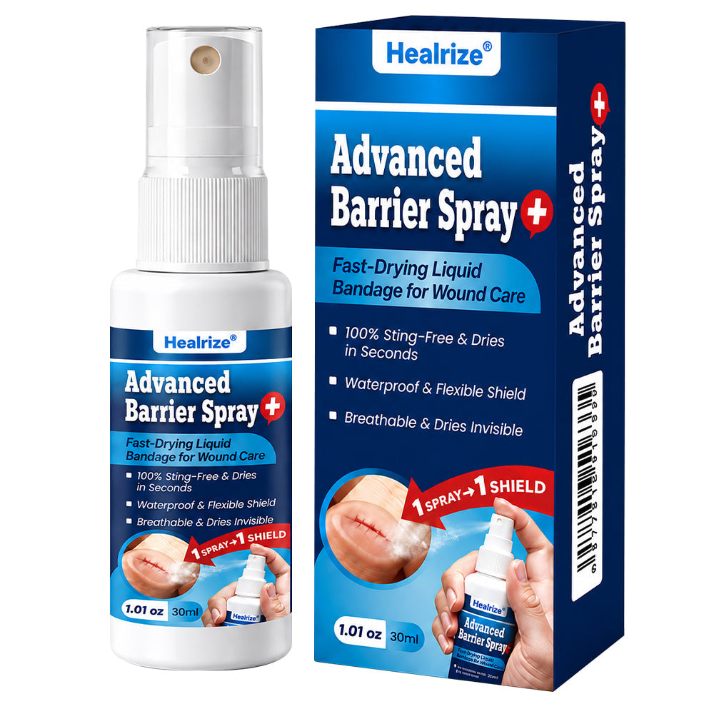 👨‍⚕️🩹Healrize® Advanced Barrier Spray | Fast-Drying Liquid Bandage for Wound Care