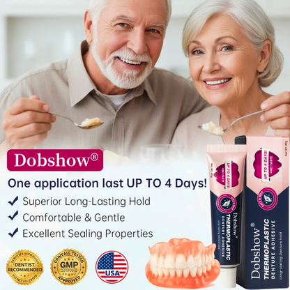 🔥LIMITED SPECIAL OFFER🔥 Dobshow® Thermoplastic Denture Adhesive - All Day Secure