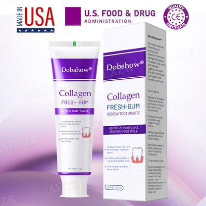 Dobshow® Collagen Fresh-Gum Renew Toothpaste