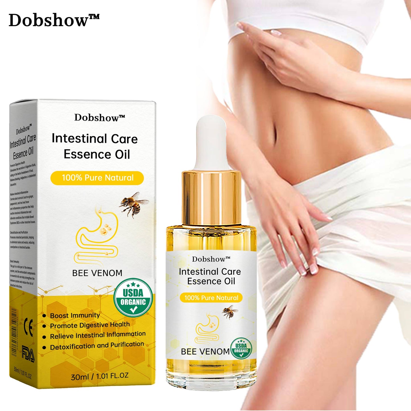 🐝 Dobshow™ BEE VENOM Intestinal Care Essence Oil 🐝