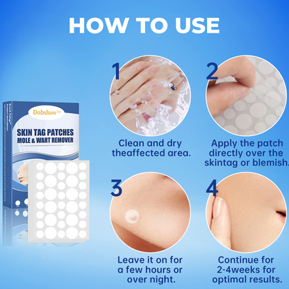 Dobshow™ Moles & Warts Removing Skin Tag Patch >>✅ 60%OFF
