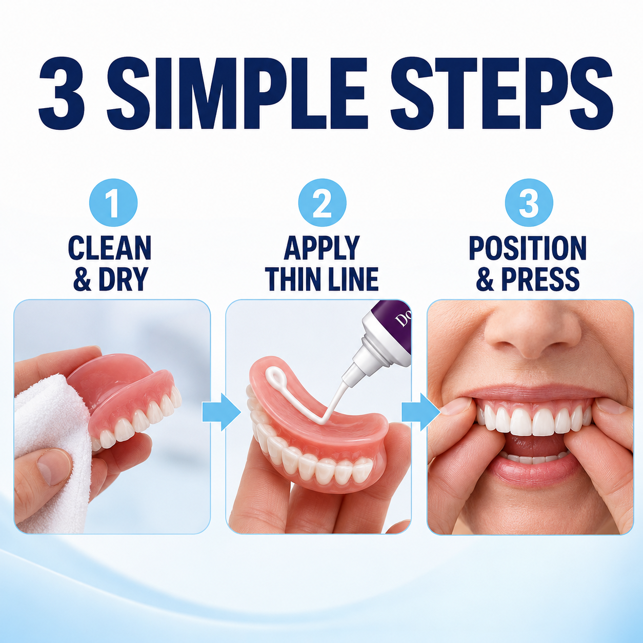 Dobshow® Bio-Seal Max 5-Day Denture Adhesive