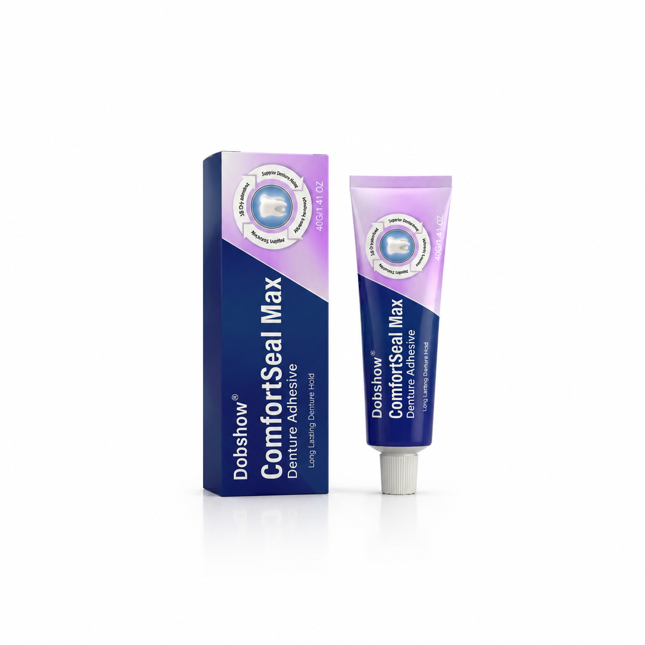 Dobshow® ComfortSeal Max Denture Adhesive (Ultra Max Hold)