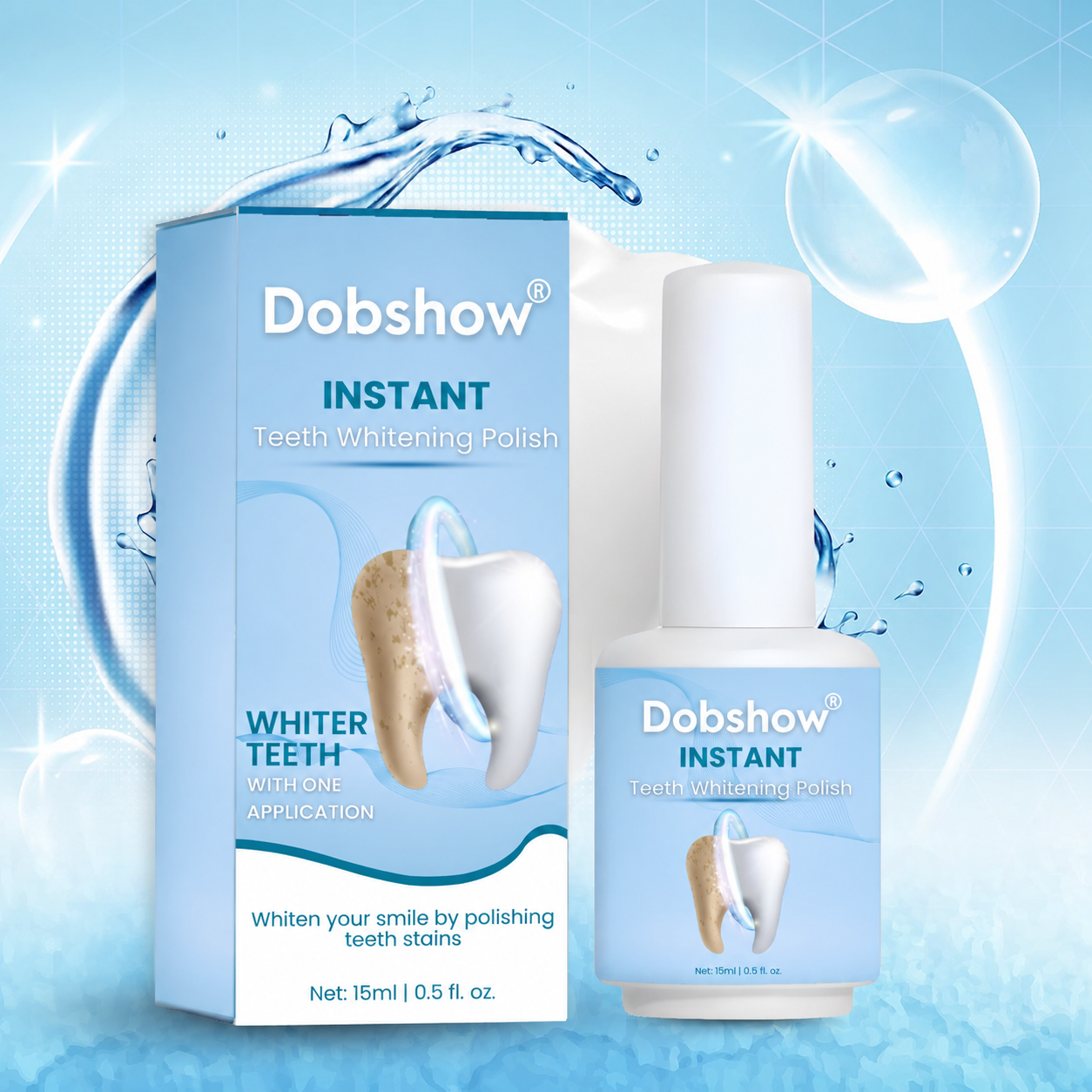 Dobshow® Instant Teeth Whitening Polish