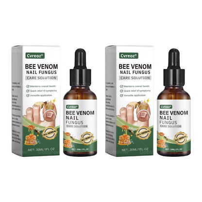 Cvreoz® Bee Venom Nail fungus care solution ：Natural Formula for Toenail & Fingernail Care