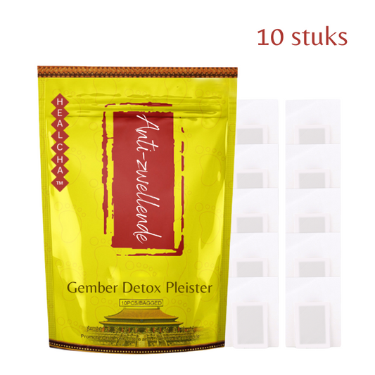 HealCha™ Anti-Zwelling Gember Detox Pleister